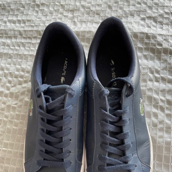 LACOSTE men low top sneakers size 9 - Picture 2 of 4